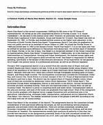 A Business and Political Profile