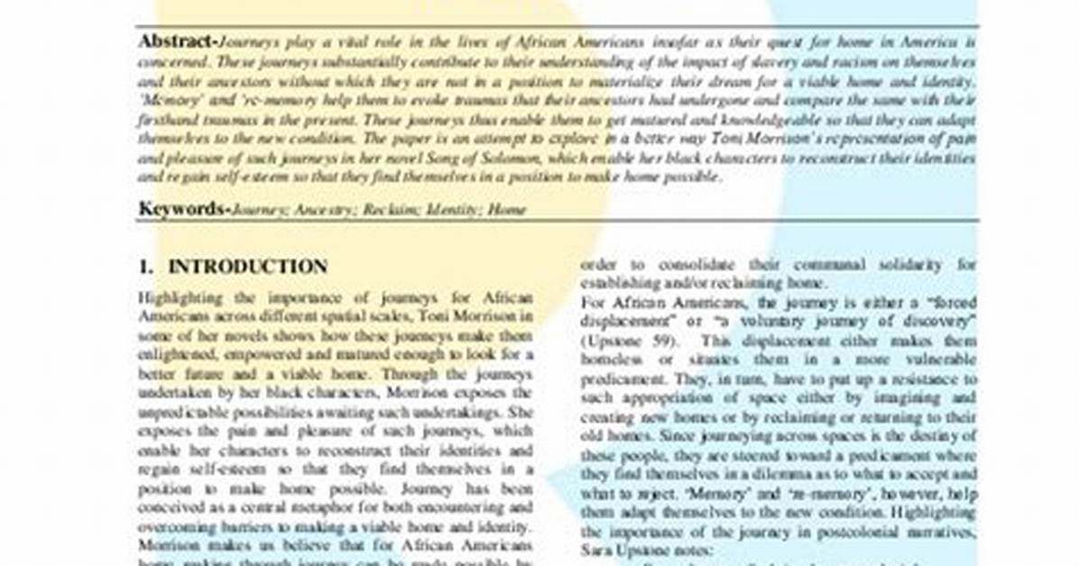 A Journey Through Ancestry and Identity