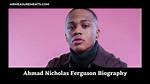 Ahmad Nicholas Ferguson Wikipedia, Age, Height, Movies, Instagram, Siblings