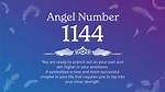 Angel Number 1144 - Deeper Meaning & Significance Truly Divine ·