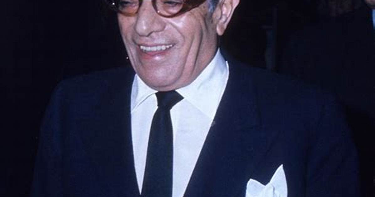 Aristotle Onassis Net Worth at Death, Date, Place and Cause of Death, Family, Etc