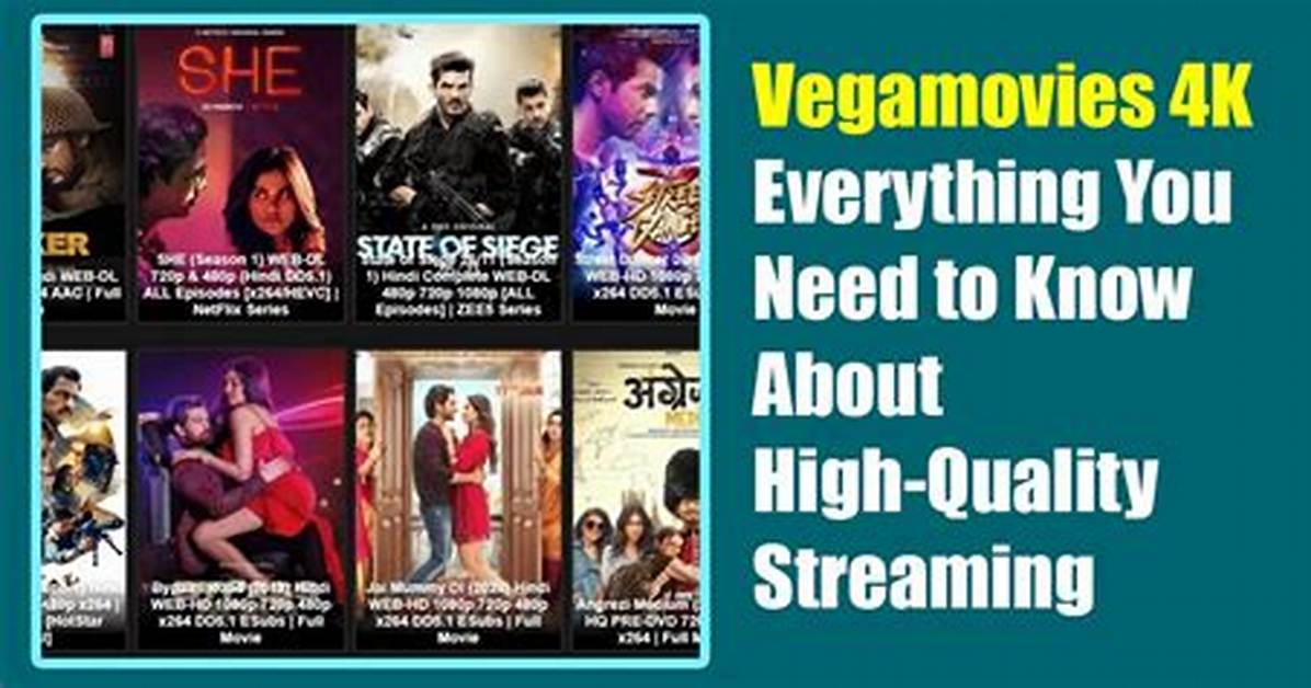 Best 4K Vegamovies High-Quality Streaming: a Cinematic Journey You Deserve