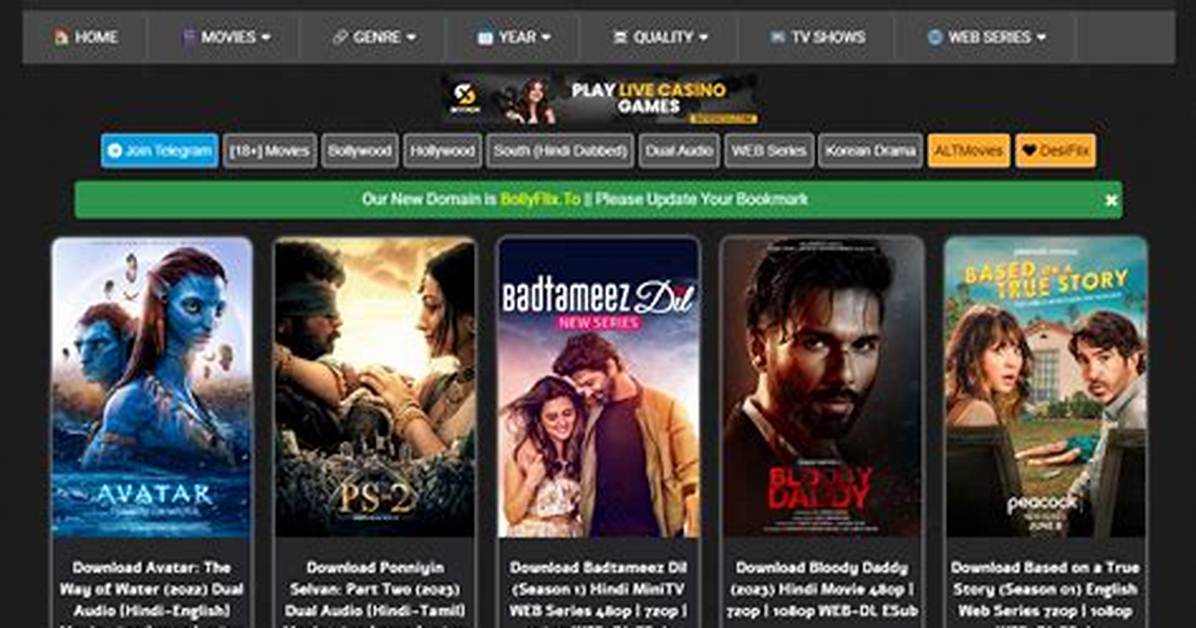 Bollyflix Vip Exclusive Bollywood Movies and Shows: Your Ultimate Entertainment Hub