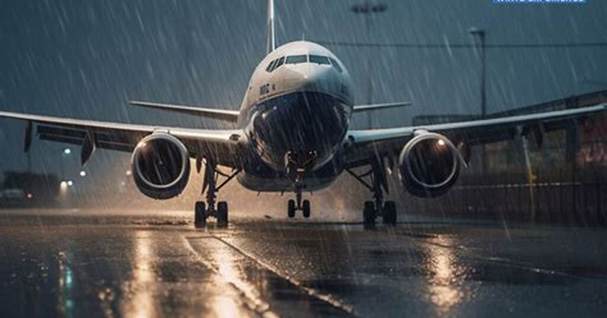 Can a Plane Take off in Rain? |