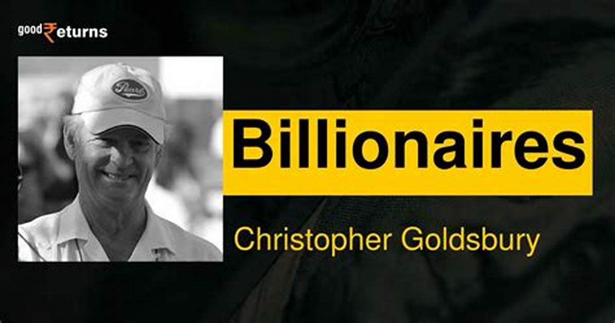 Christopher Goldsbury Net Worth – How Much Is Christopher Goldsbury Worth?