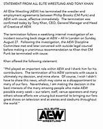 Cm Punks Lawyer Comments on Aew Termination