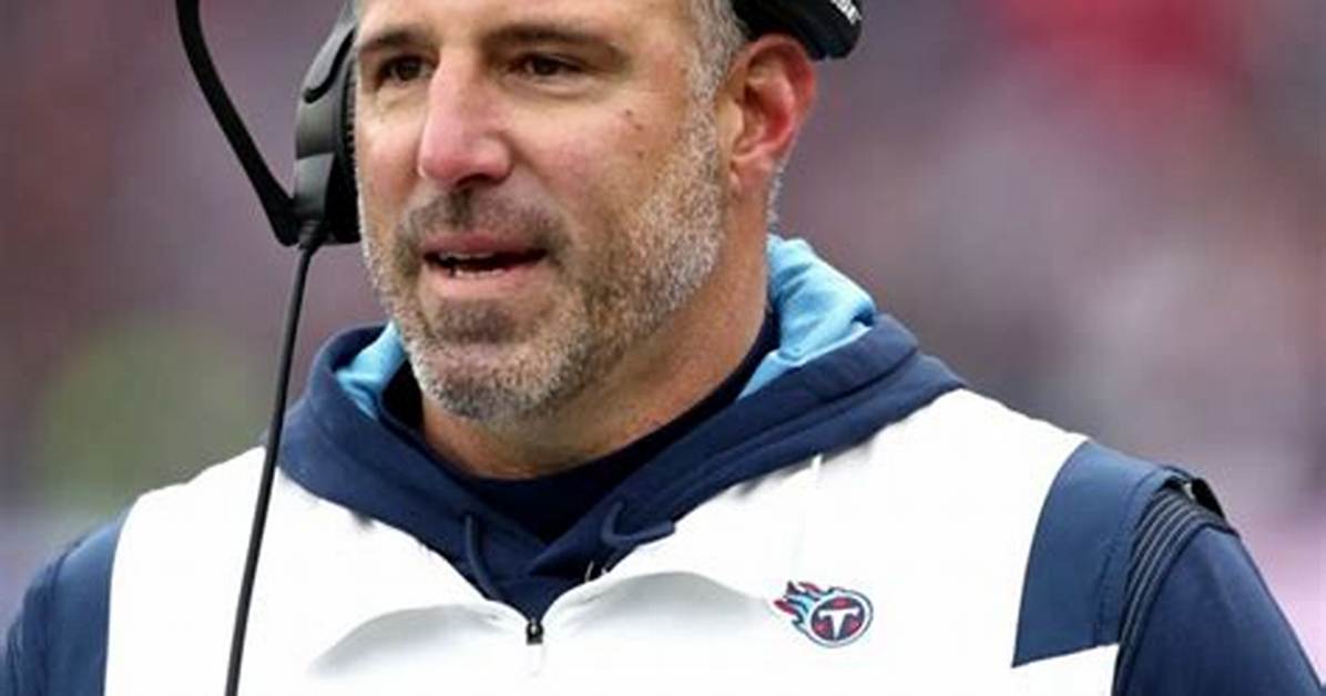 Coach: Mike Vrabel Eye Injury -Does He Have Amblyopia? Details to Know