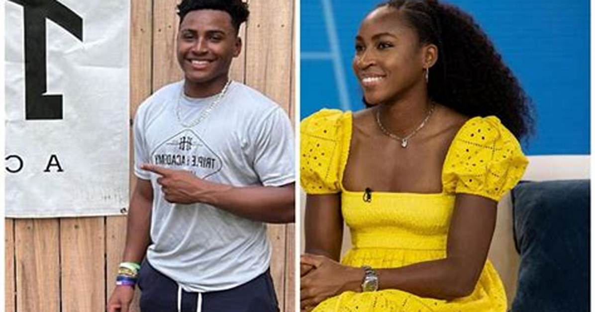Coco Gauff Brother Cameron Gauff