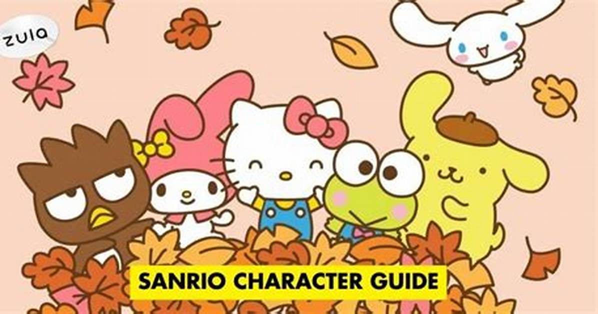 Comprehensive Guide to Sanrio Characters: a Complete Sanrio Characters List