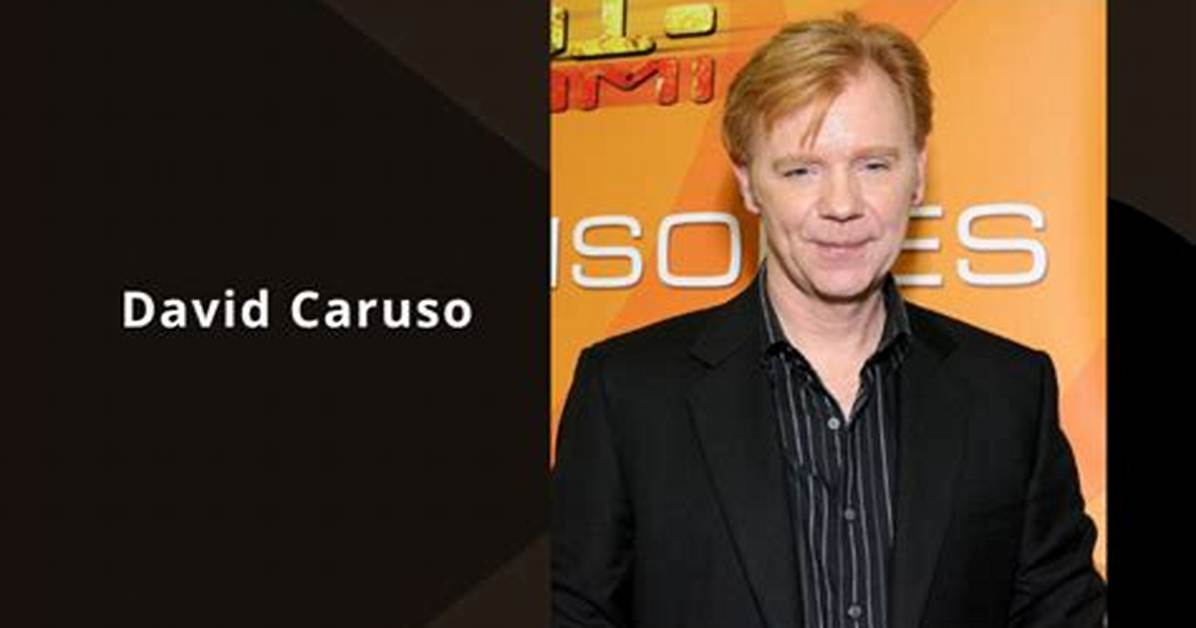 David Caruso: the Life and Career of a Television Icon