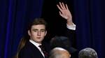 Discover a Rare Picture of Barron Trump Today