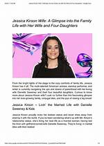 Exploring the Life of Jessica Kirson: a Deep Dive into Her Family and Background