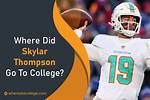 Exploring the Life of Skylar Thompson's Wife