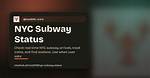 Exploring the Status of the Nyc Subway: a Comprehensive Overview