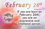 February 26 Famous Birthdays - Sunsigns. Org |