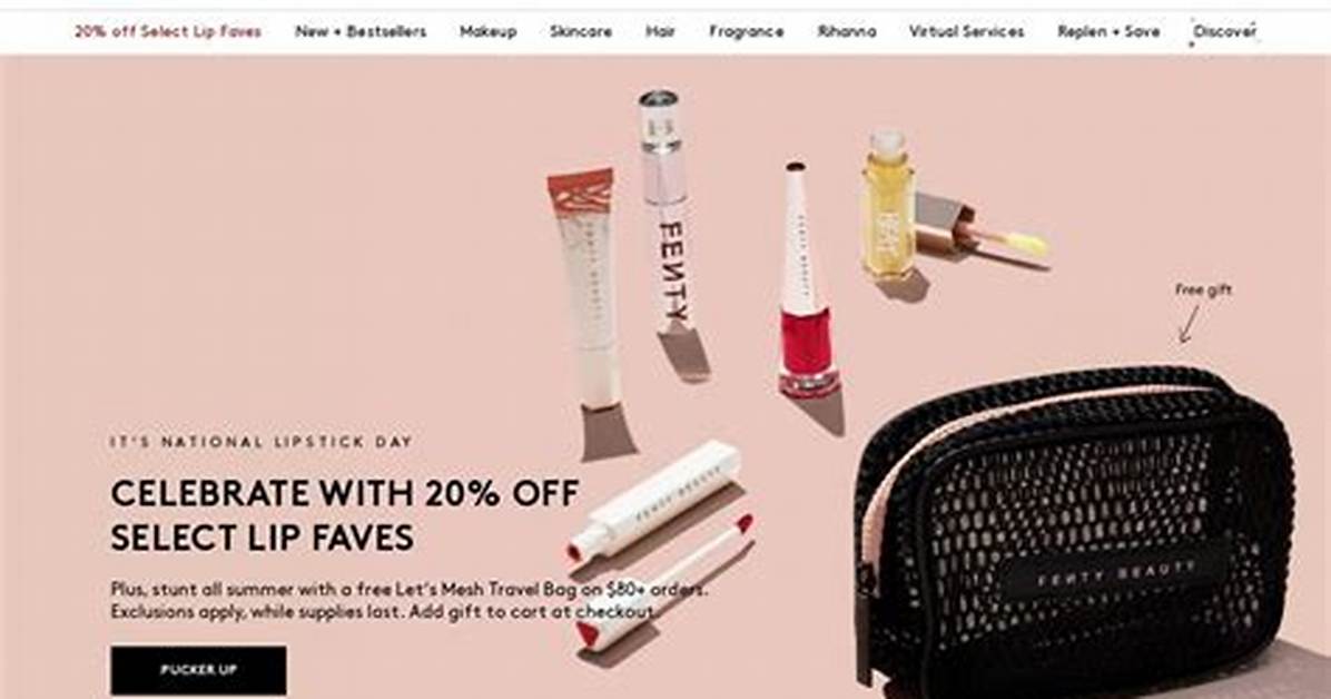 Fenty Beauty Affiliate Program – Payout, Review, and Sign Up