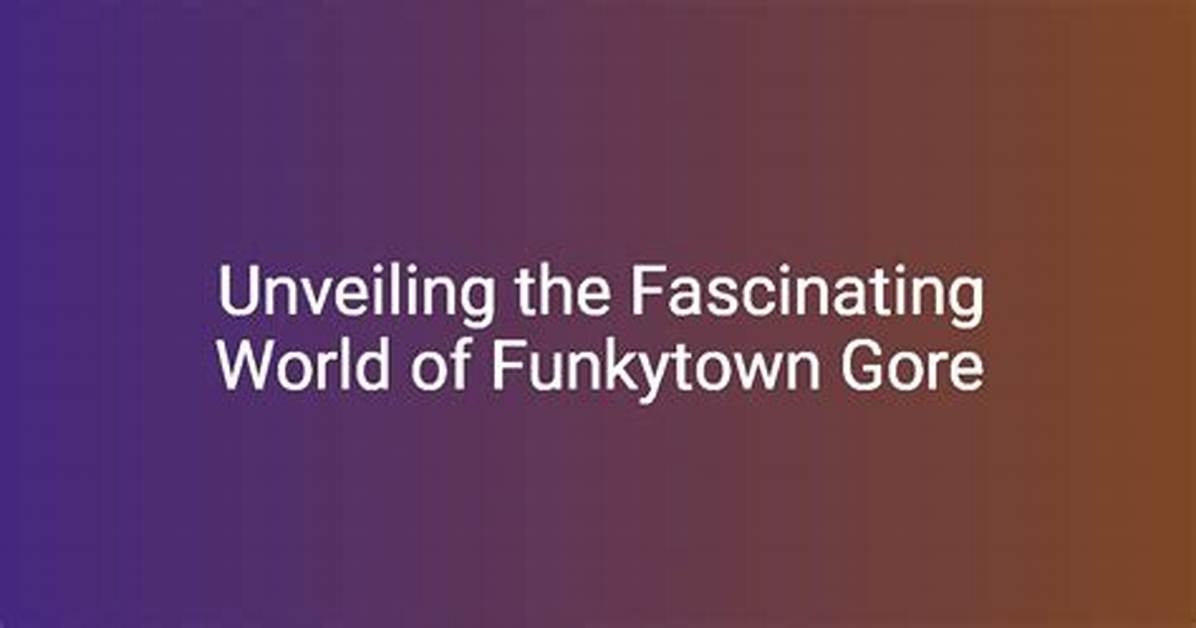 Funkytown Gore Video Unveiling the Truth Behind the Urban Legend