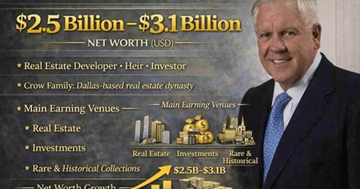 Harlan Crow Net Worth – How Much Is Crow Worth?
