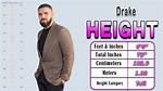 Height of Drake: an Uncovering of the Rap Icon's Stature
