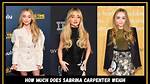 How Much Does Sabrina Carpenter Weigh? a Comprehensive Look into the Star's Life