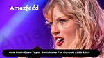 How Much Does Taylor Swift Make per Concert?