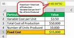 How to Find Fixed Cost?