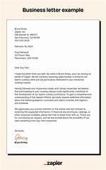 How to Write a Business Letter