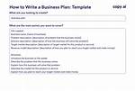 How to Write a Business Plan in 2024