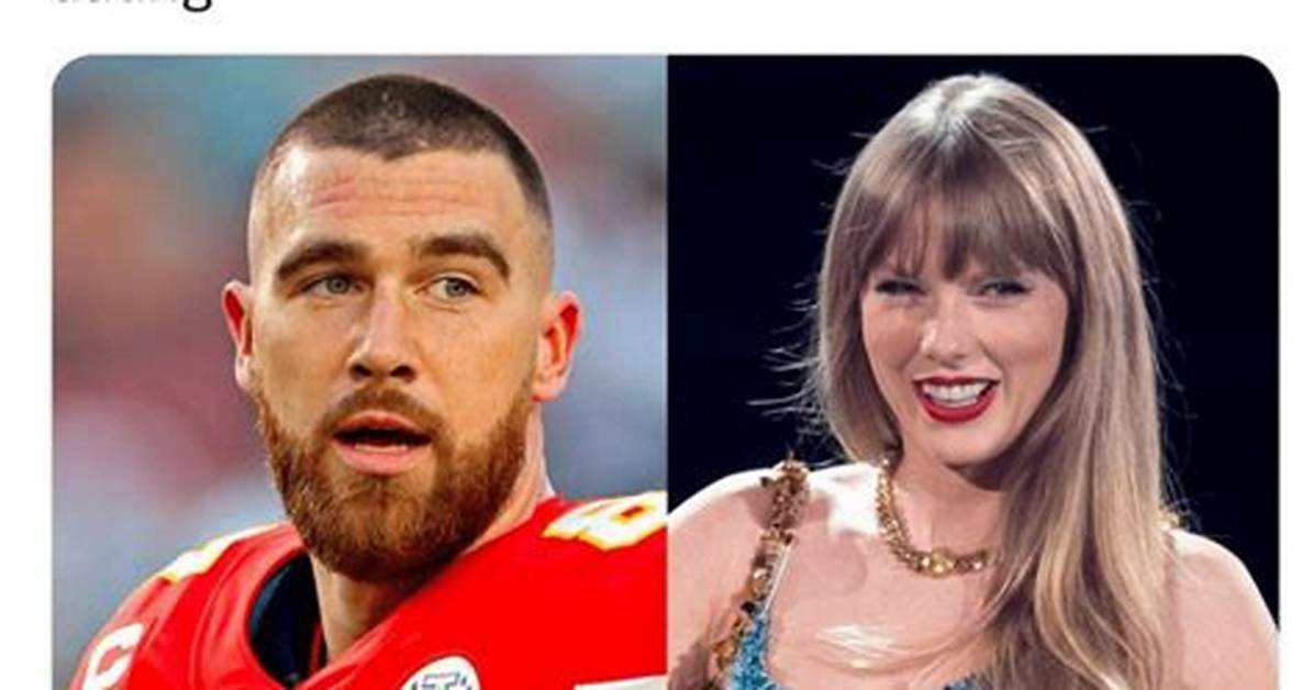 Internet Jokes About a 'Worried' Travis Kelce as Bernie Kosar Poses with Taylor Swift Before Chiefs