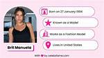 Is Brit Manuela Married? Her Bio, Age, Boyfriend, Height, Weight and Workout