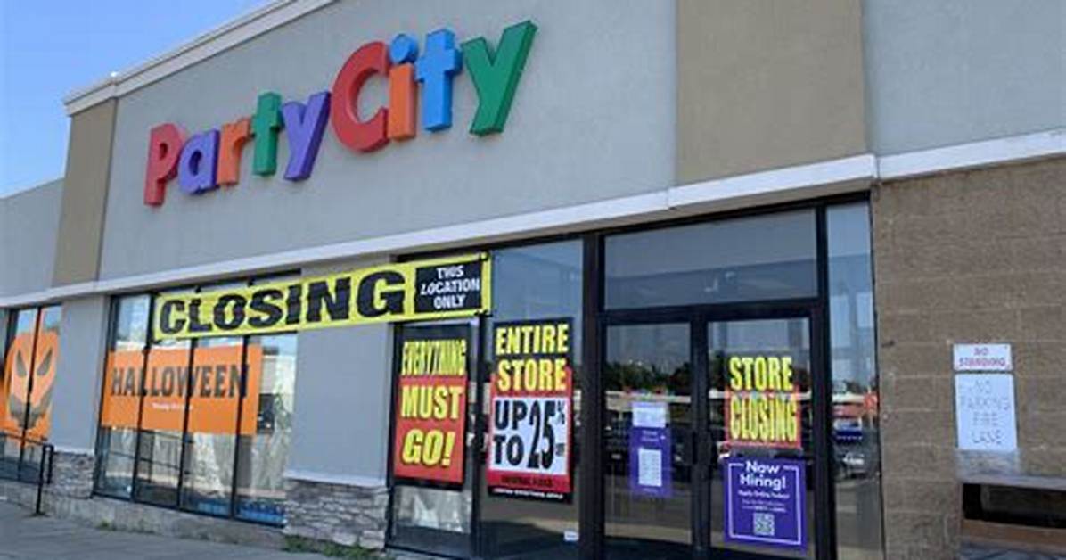 Is Party City Going out of Business?