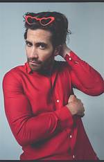 Jake Gyllenhaal Poses for Red-Themed Photo Shoot -- Taylor Swift Fans React