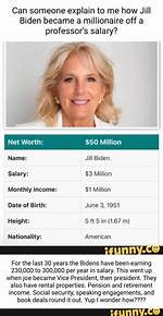 Jill Biden Net Worth – How Much Is Biden Worth?