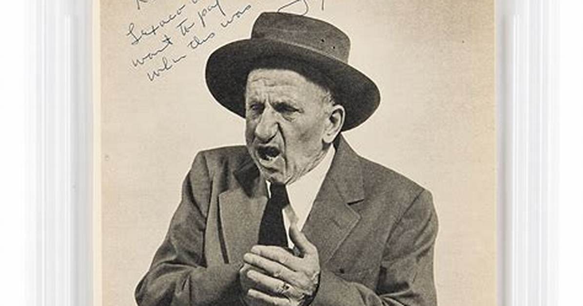 Jimmy Durante Net Worth at Death, Date, Place and Cause of Death, Family, Etc