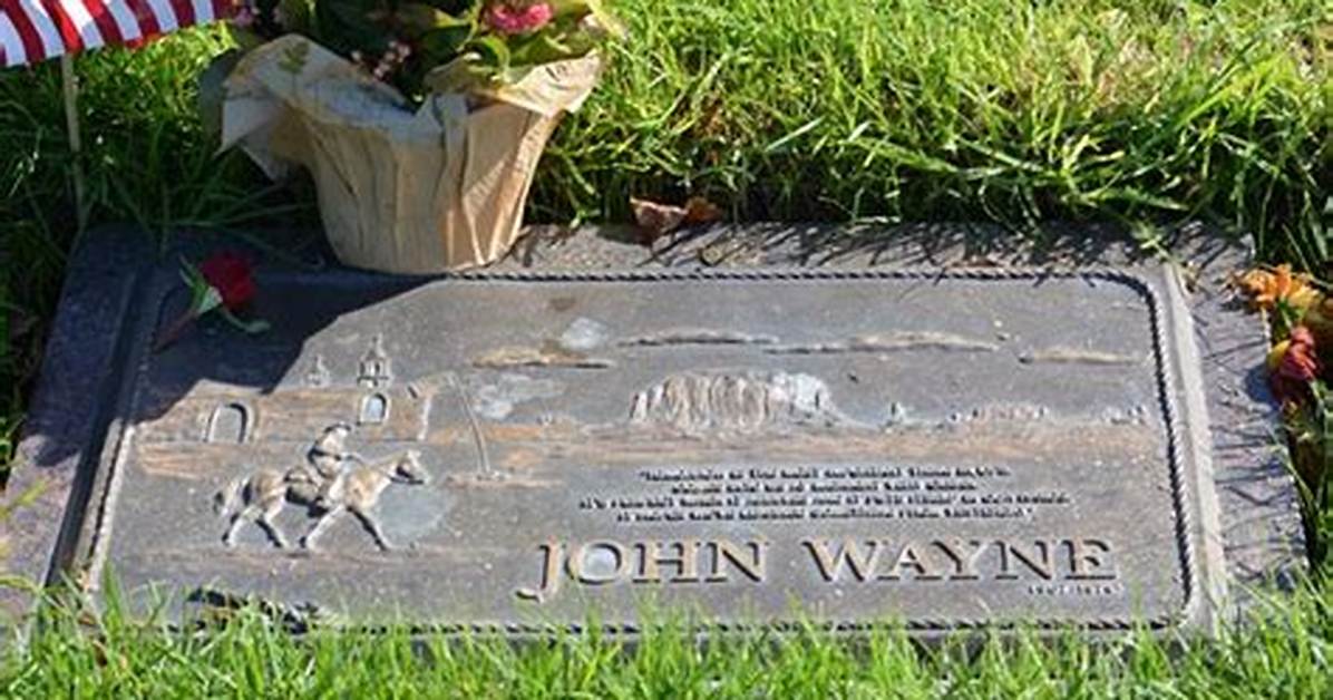 John Wayne Burial Place