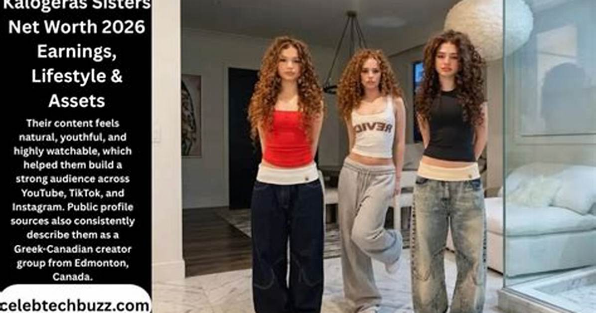 Kalogeras Sisters Net Worth 2024: Income, Earnings & Stats