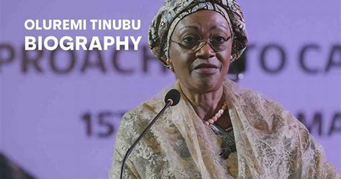 Latest Biography on Senator Oluremi Tinubu