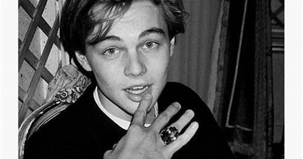 Leonardo Dicaprio Pictures Young: a Glimpse into the Early Year's of a Hollywood Icon
