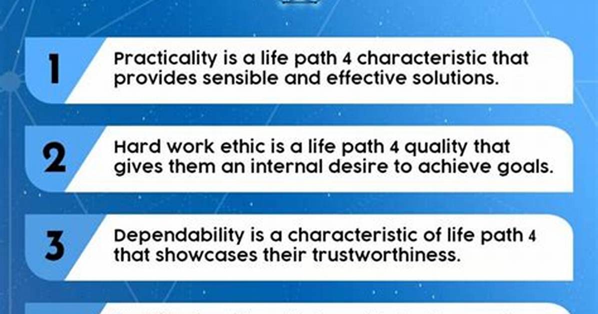 Life Path Number 4