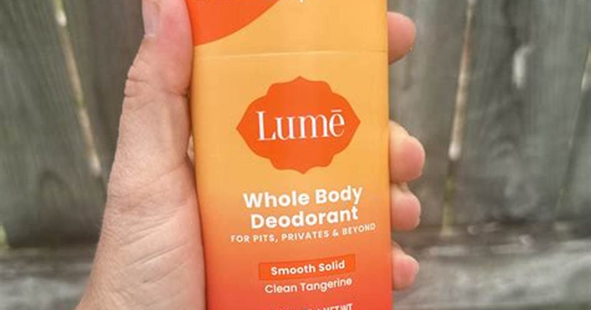 Lume Deodorant Reviews: the Ultimate Guide to Natural Odor Control