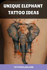 Majestic Ink: the Significance of Elephant Tattoo Neck Designs