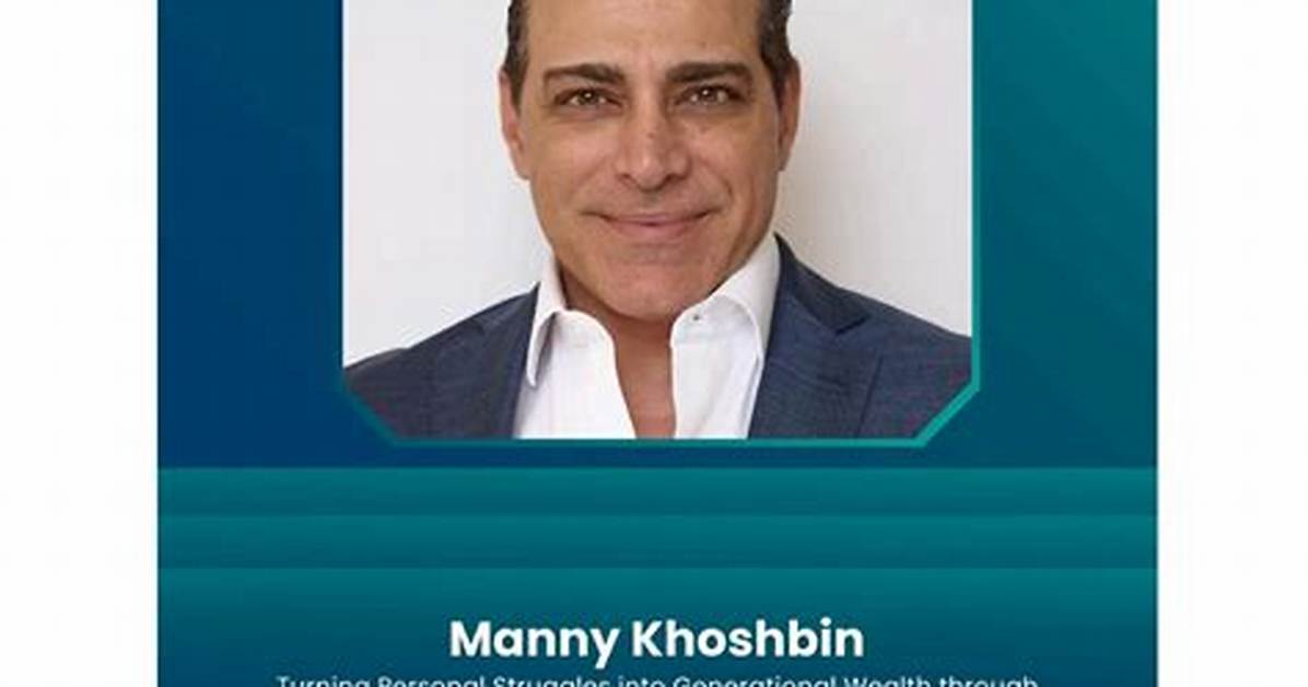 Manny Khoshbin's Rise to Success