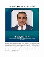 Manny Khoshbin's Rise to Success