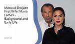 Masoud Shojaee and His First Wife Maria Shojaee Were Married in 1986