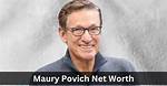 Maury Net Worth – How Much Is Maury Worth?