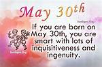 May 30 Famous Birthdays - Sunsigns. Org
