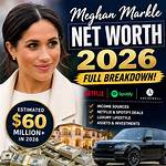 Meghan Markle Net Worth – How Much Is Meghan Markle Worth?