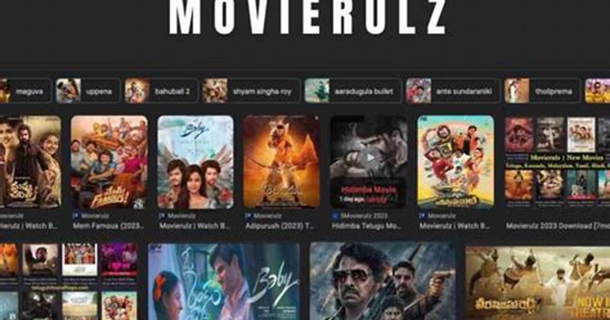 Movierulz Telugu 2024: the Ultimate Guide to Streaming and Downloading Telugu Movies