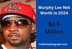 Murphy Lee Net Worth – How Much Is Lee Worth?