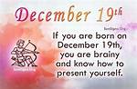 Picodash | December 19 Famous Birthdays